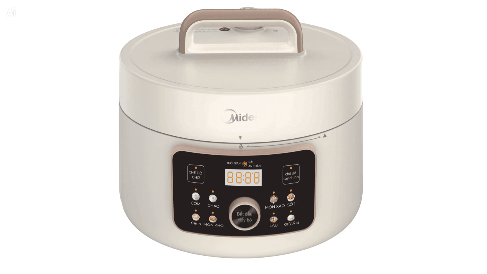 Nồi Áp Suất Điện Midea 4L MPC40110APA