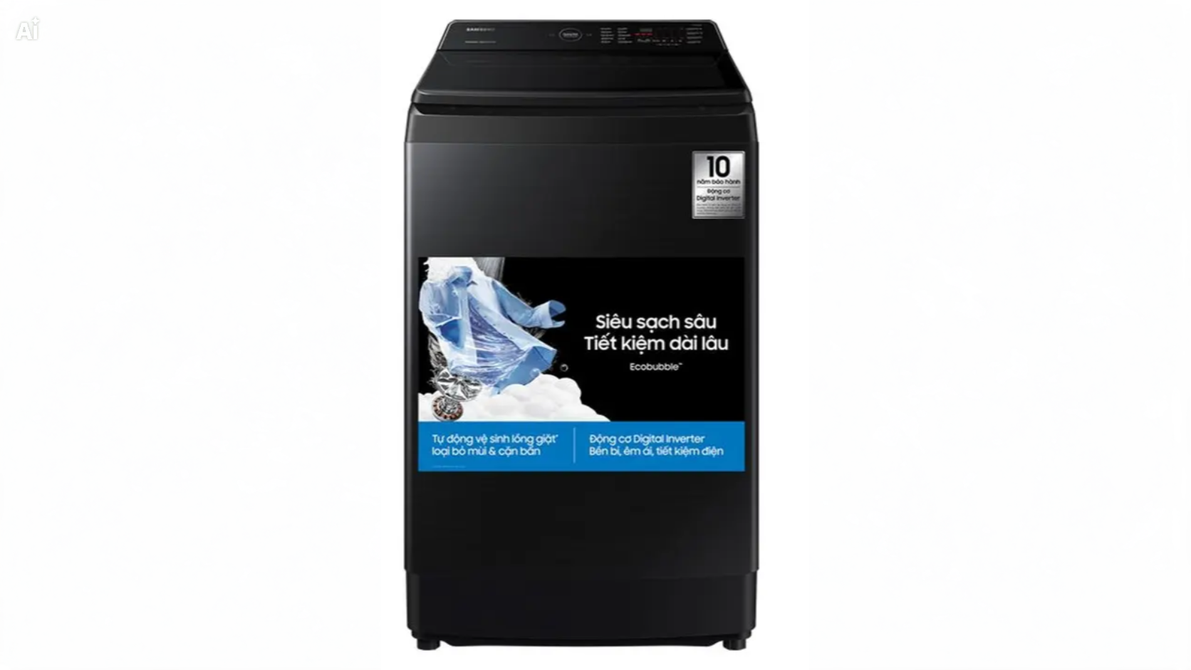 Máy giặt Samsung Ecobubble Inverter 12.5 kg WA40F12E4CSV Mẫu mới
