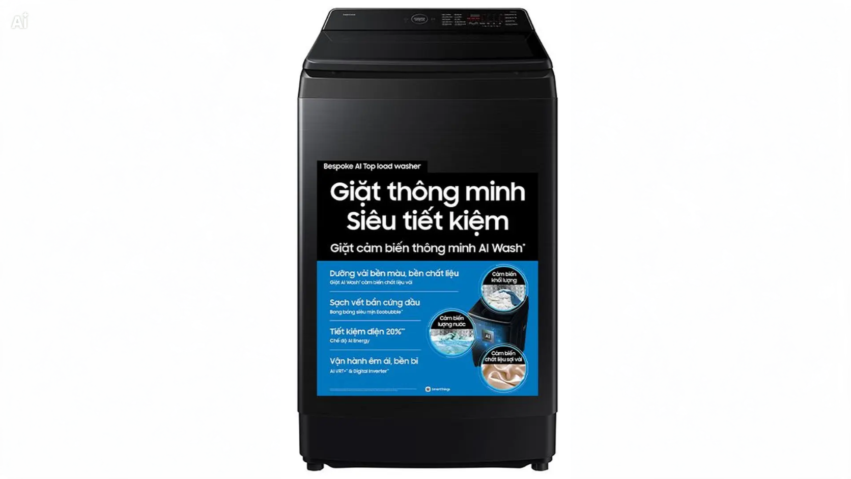 Máy giặt Samsung Inverter 13 kg WA80F13S5BSV