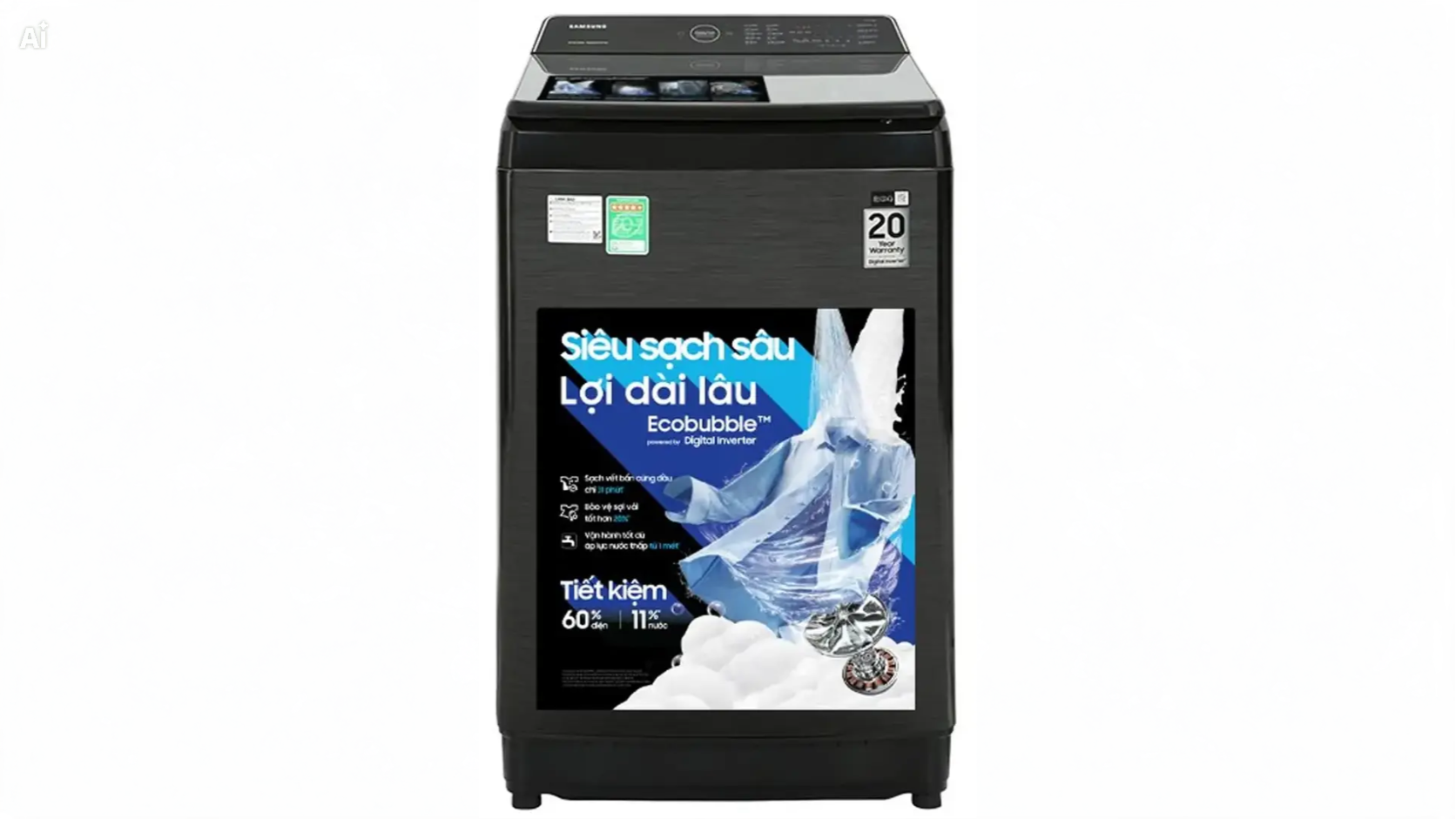 Máy giặt Samsung Inverter 14 kg WA14CG5745BVSV