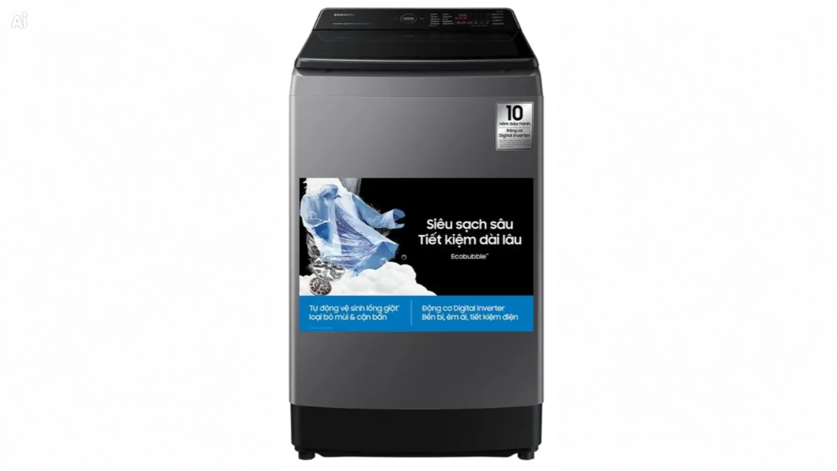 Máy giặt Samsung Ecobubble Inverter 9.5 kg WA40F95E1CSV