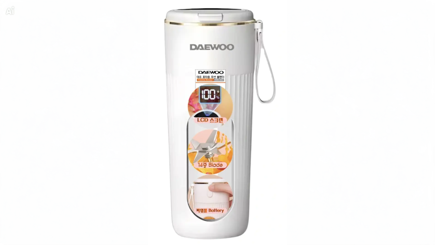 Máy xay sinh tố cầm tay Daewoo DWBL-3424