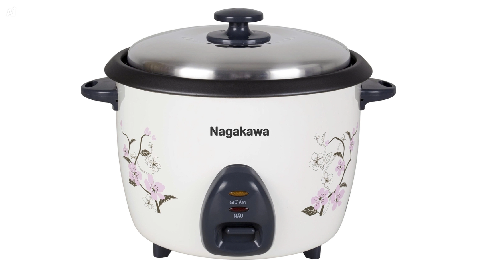Nồi cơm điện nắp rời 2.2L Nagakawa NRC3835