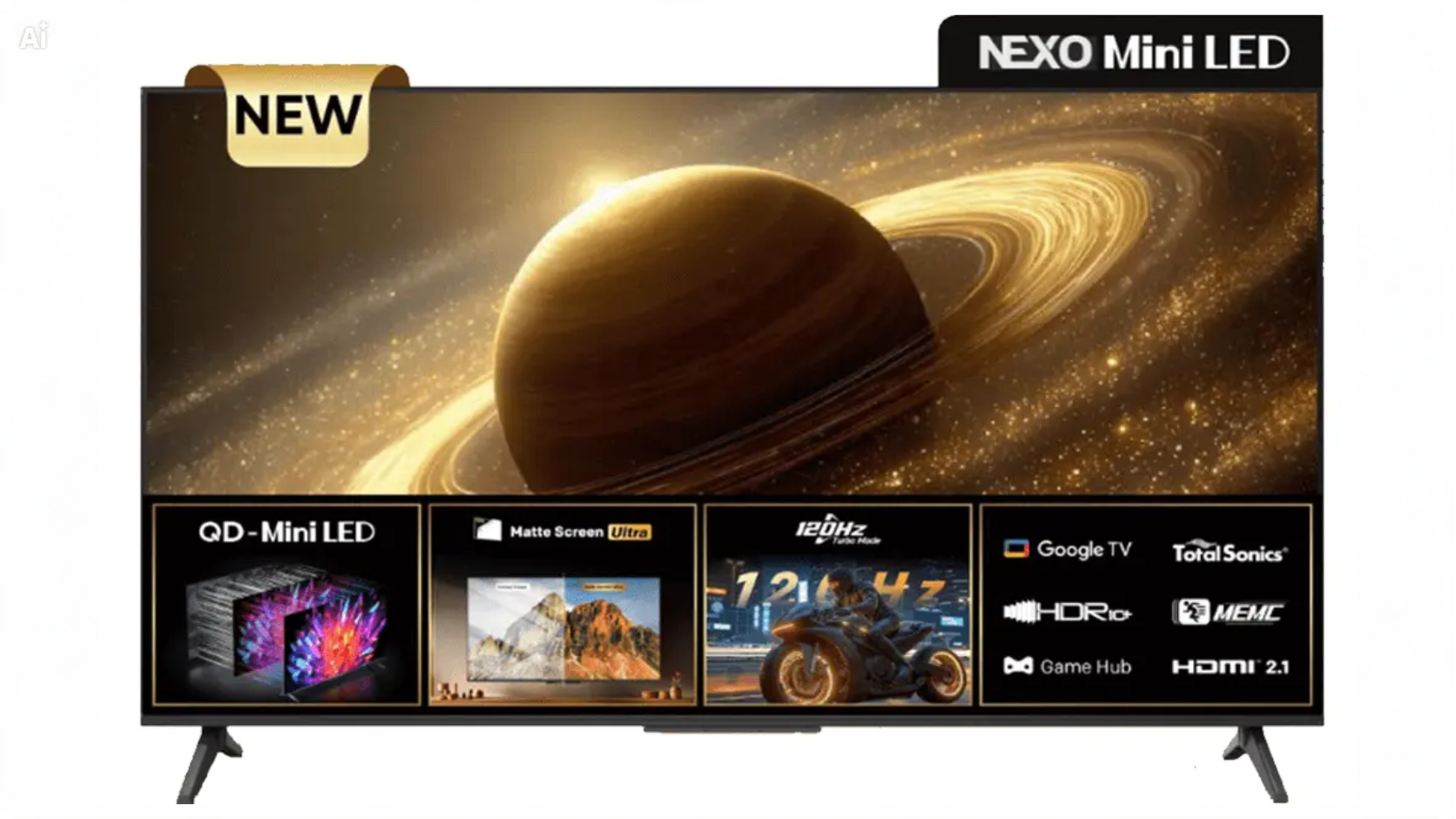 Google Tivi QD-MiniLED 4K Coocaa 75 Inch 75V75