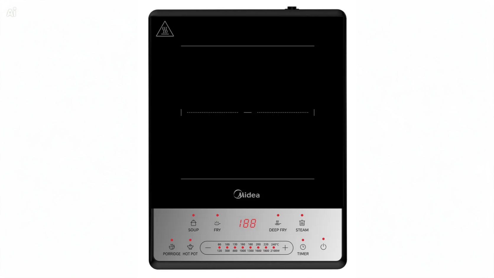 Bếp Từ Đơn Midea 2100W MC-2125DVN
